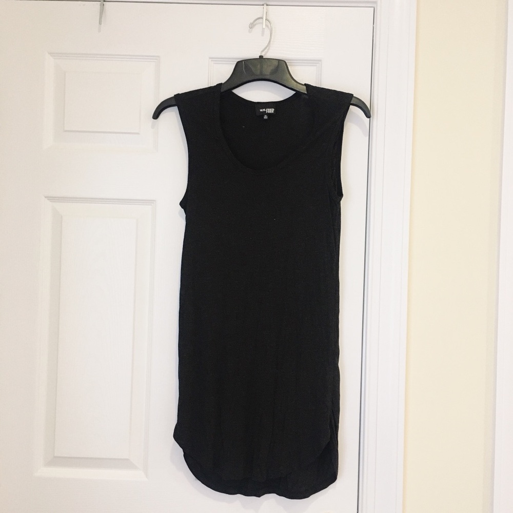 Aritzia Wilfred Free Dark Gray Tank Dress